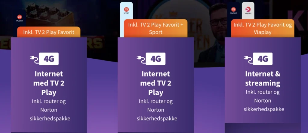 Oister internet med streaming